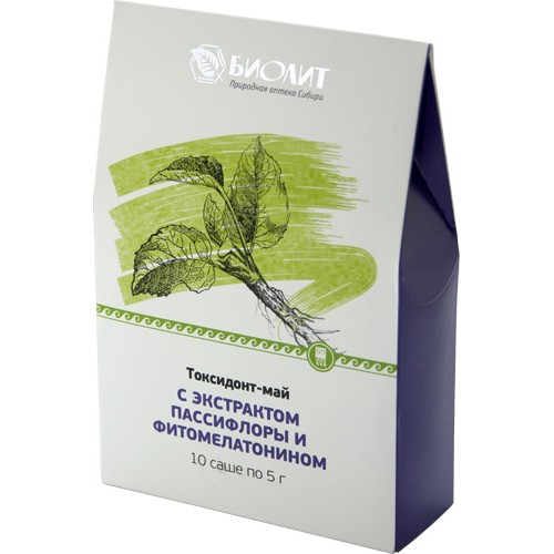 Купить Токсидонт-май с экстрактами пассифлоры и фитомелатонином  г. Коломна  